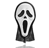 TK Gruppe Timo Klingler Kostümheld® Scream Maske Ghostmaske für Herren & Damen als Kostüm für...