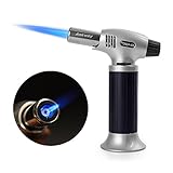 Ankway Flambierbrenner Bunsenbrenner Blowtorch mit Sicherheitsschloss, Einstellbarer und...