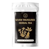 HANFANGLING Chinesischer Ginseng-Sieben-Schätze-Tee, traditioneller chinesischer Kräutertee für...