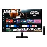 Samsung M70D Smart Monitor, 32 Zoll, 4K AI Upscaling, UHD, 60 Hz, Streaming-Monitor mit...