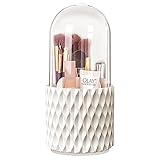 FIVAVA Make Up Organizer 360° Drehbarer, Make up Pinsel Aufbewahrung 5 Fächern, Pinselhalter...