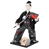 ibasenice Traditionelle Samurai-Figur Aus Kunstvolle Dekoration Für Schreibtisch Handgefertigte...