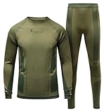 Pinewood Herren Seamless Funktionsunterwäsche Set - Hochelastisches Baselayer Set mit weichem...