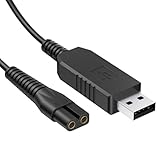 Ersatz-Ladegerät kompatibel mit Wahl Rasierer, Ancable Ladekabel kompatibel mit Wahl Color Pro...