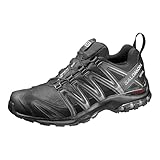 Salomon XA PRO 3D Gore-Tex, Herren Wasserdichte Trailrunning-Schuhe, Schwarz und Magnet, 44