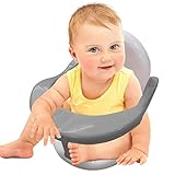 Baby-Badewannensitz - Rutschfester Baby-Duschstuhl,Badezimmerstuhl mit Rückenlehne und Saugnäpfen,...
