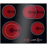 Bomann® Autarkes Kochfeld | 4 Zonen | Kochfeld Autark mit Slide Control & Timerfunktion |...