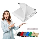 Plane Wasserdicht 80 x 215 cm Reißfest, Schimmelresistent, Garten wasserdichte Planemit mit...