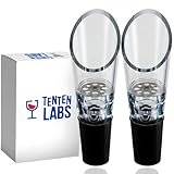 TenTen Labs WeinBelüfter und WeinDekanter (2er-Pack) – Premium Belüfter und Dekanter – Rotwein...