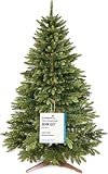 Premium Weihnachtsbaum künstlich 180cm -TESTSIEGER - Naturgetreu, dichte Zweige, Künstlicher...