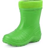 Ladeheid Gummistiefel Kinder federleichte und wasserdichte Eva Thermo Regenstiefel Gummistiefel...