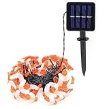 brooksnaji Bienen-Lichterkette, solarbetriebene LED-Dekoration, wasserdicht, für Garten, Terrasse,...