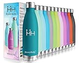 HoneyHolly Trinkflasche Edelstahl, Thermosflasche 750ml, BPA-frei Auslaufsichere Vakuum Isolierte,...