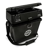 Pro Tackle Allround Angelkoffer Sitzkiepe/Angeltasche inklusive 4X Angelboxen für Angelzubehör im...