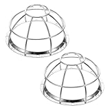 NOLITOY Robuster Metall Sprinklerkopf Käfig 2 Stück Feuersprinkler Schutzabdeckung für Bündige...