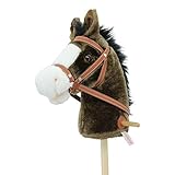 Sweety Toys 5055 Steckenpferd ” My Little Pony” Chocolate, super süss, mit Funktion Gewieher...