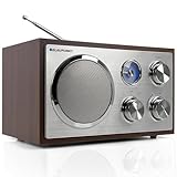 Blaupunkt RXN 19 WN Retro Radio, UKW FM Küchenradio, einfache Bedienung, Radio klein, Analog Tuner,...