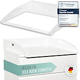 WOLKENGLÜCK Wickelaufsatz für IKEA Malm Kommode [73x70x13cm] - Hochwertiger Malm Wickelaufsatz mit...