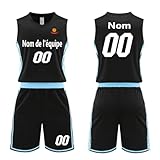 WEANGCW8238JIAN Basketball-Trikot, Basketball-Trikot, schnelltrocknendes Gewebe, atmungsaktives...