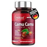 Camu Camu Extrakt 600mg natürliches Vitamin C Hochdosiert XXL Dose 250 vegane Kapseln laborgeprüft...