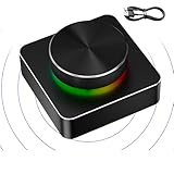 Kabelloser Lautstärkeregler – Computer-Audio-Controller, Bluetoth-Sound, RGB-Beleuchtungstaste...