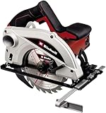 Einhell Handkreissäge TC-CS 1250 (1.250 W, 5.500 min-1, werkzeuglose Einstellung Tiefe/Winkel,...