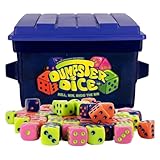 Dumpster Dice würfelspiel - Tactics and Calculation Game | Fun 4-Player Board and Dice Game with...