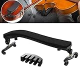 Fansjoy Schulterstütze Geige Violin für 3/4 und 4/4 Größe, Klappbar & Verstellbar Schulterhalter...