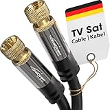 KabelDirekt – SAT Kabel, Koaxialkabel Internet, Satellitenkabel – TV Kabel/Fernsehkabel mit...