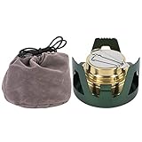 Nikou Spirituskocher, Alkoholherd Outdoor Tragbare Ultraleichte Mini Koch Alkoholbrenner Alkohol...