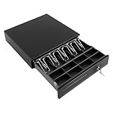 Professionelle Kassenschublade (42x40x10 cm) mit 5 Banknoten- & 8 Münzfächern –...