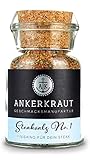 Ankerkraut Steaksalz No. 1, das pefekte Finisher- und Steakhouse-Salz, 80g im Korkenglas