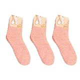 Coole Socken Herren 41 Flauschige, gemütliche Slipper-Socken für Damen, warme, weiche...