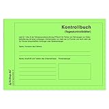20 Persönliche Kontrollbücher DIN A5 quer, Tageskontrollblätter, Fahrtenkontrollbuch,...