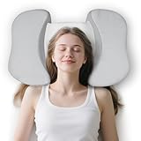 HOMCA Kissen für Rückenschläfer, Anti-Aging-Schönheits Kopfkissen, Memory Foam Beauty Kissen,...