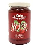 D'Arbo Zuckerreduziert Konfitüre Erdbeere, 250 g