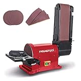 Practixx Band- und Tellerschleifer PX-BTS-450 Bandschleifer | 450W Leistung | 2980 min-1 | 150mm Ø...