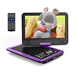 Yoton 12,5' Tragbarer DVD-Player Mit 10,5' HD-Schwenkbildschirm Für Das Auto, Mit Autoladegerät,...
