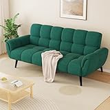 jiexi Sofa Mit Schlaffunktion, Klappsofa Sofa 3 Sitzer, Schlafsofa 195x85cm, Bequemes Geeignet Für...
