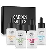 Naturkosmetik Pflegeöl „Kennenlernset“ - Garden of Oils® - Geschenkbox bestehend aus...