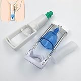 Manuelle Pumpe Penisstrecker Set Männer Einstellbare Trainer Vakuumpumpe Penis Stretch für...
