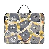 GlbnSHeric Laptop-Umhängetasche, Kuriertasche, niedlicher Otter-Laptop-Tasche, Computertasche für...