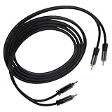 Operitacx Audio Kabel zu Flexibles Verbindungskabel für Audio Geräte Stabiler Signalübertragung...