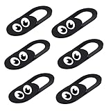 SHINEOFI 6 Stück Webcam Abdeckung Schutz für Laptop Tablet Smartphone Spionage Datenschutz Leicht...