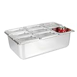 Tragbare Eiswürfelform – Salatbar Buffet-Station für kalte Speisen und Party-Servierungen –...