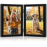 Doppel-Bilderrahmen 15,2 x 10,2 cm, Baby-Gedenktag, Doppel-Bilderrahmen zum Gedenken und Erinnern,...