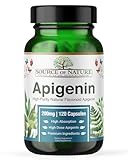 Source of Nature® | 200mg Apigenin | 120 Kapseln | Premium-Flavonoid-Ergänzung | Ohne...