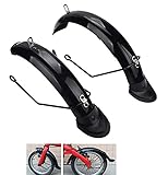 ZNZNANG Schutzblech 14 Zoll kinderfahrrad Set, klappbarer...