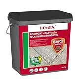 12,5kg - 1K Pflasterfugenmörtel für schmale Fugen ab 3 mm – wasserdurchlässig, unkrauthemmend,...