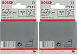 Bosch Accessories Bosch Professional1609200373 1000 Tackerklammern 19/6 mm (Packung mit 2)